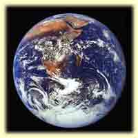 Earth: Gaia, Mother Goddess, the center of our three dimensional reality.